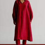 Berry Kurta Set