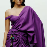 Camila Blouse Purple
