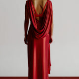 Cowl Saree