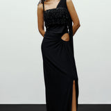 Mule Saree Black