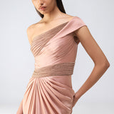 Moulded Crystalvein Gown