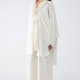 Amit Aggarwal Micro Pleated Cape Set
