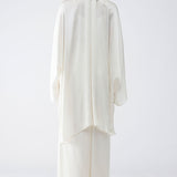 Amit Aggarwal Micro Pleated Cape Set