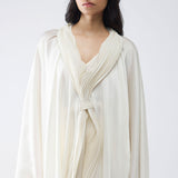 Amit Aggarwal Micro Pleated Cape Set