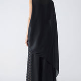 Amit Aggarwal Banarsi One Sleeve Cape Set