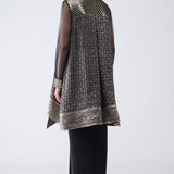 Amit Aggarwal Metallic Banarasi Shirt Set