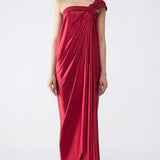 Amit Aggarwal Off-Shoulder Corded Dress