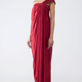 Amit Aggarwal Off-Shoulder Corded Dress