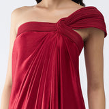 Amit Aggarwal Off-Shoulder Corded Dress
