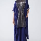 Amit Aggarwal Banarsi Panelled Long Shirt Set