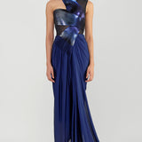 Moulded Metallic Grown with Drape