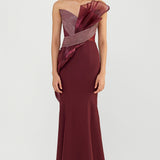 Moulded Crystalvein Gown
