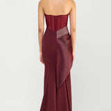 Moulded Crystalvein Gown