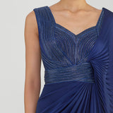 Structured Plisse Saree