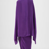 Amit Aggarwal Metallic Structured Cape Set