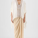 Corded Structured Cape Set
