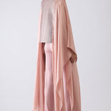 Woven Metallic Cape & Pants