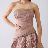 Structured Crystalvein Corset and Skirt