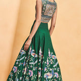 Evergreen Paradise Skirt Set