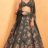 Whisper Of The Wildforest Lehenga Set