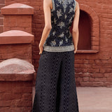 Anita Dongre Zimad Embroidered Silk Pant Set