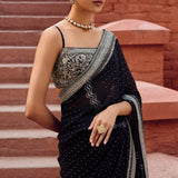 Anita Dongre Afruza Embroidered Georgette Saree
