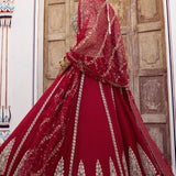Anita Dongre Bridal Mritsa Gota Patti Silk Lehenga Set