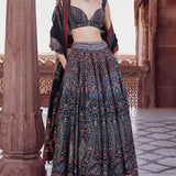 Anita Dongre Nameera Embroidered Silk Lehenga Set