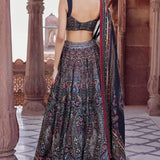 Anita Dongre Nameera Embroidered Silk Lehenga Set