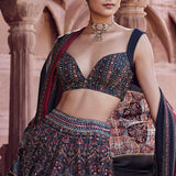 Anita Dongre Nameera Embroidered Silk Lehenga Set