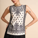 Sawsan Embroidered Skirt Set