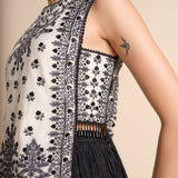 Sawsan Embroidered Skirt Set