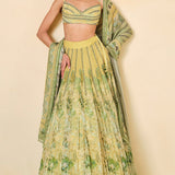 Myuna Sequin Georgette Lehenga