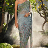 Blooming Meadows Saree