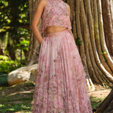 Seraphim Embroidered Skirt Set