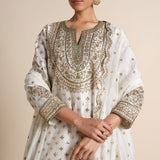 Ainara Gota Patti Silk Suit Set
