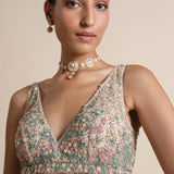 Sequoia Embroidered Choli