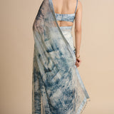 Morava Sequin Chiffon Saree