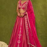 Ambi Brocade Lehenga