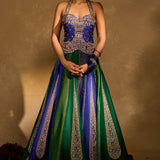 Blue Naina Lehenga