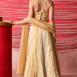 Jugnu Gold Lehenga