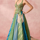Jugnu Jamewar Lehenga