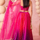 Jugnu Ombre Lehenga