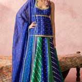 Mahi Blue Lehenga