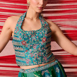 Tarang Blue Lehenga