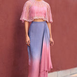 Dia Drape Skirt Set
