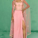Esita Cape Skirt Set