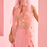 Esita Cape Skirt Set