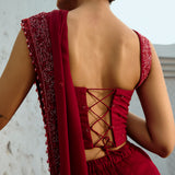 Estelle Corset Pre Drape Saree