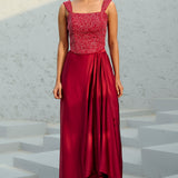 Estelle Drape Skirt Set